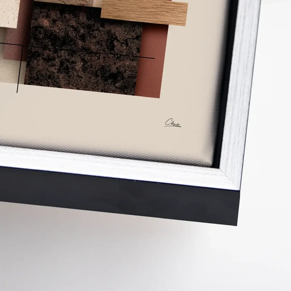 Urban Layers Elegance Leinwand Bild INGALERIE