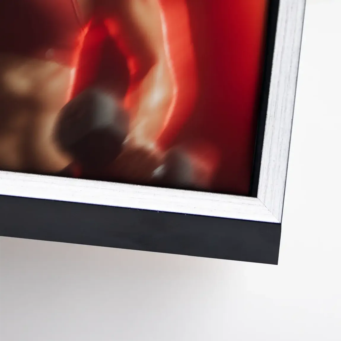 Fitness Motivation Leinwand Bild