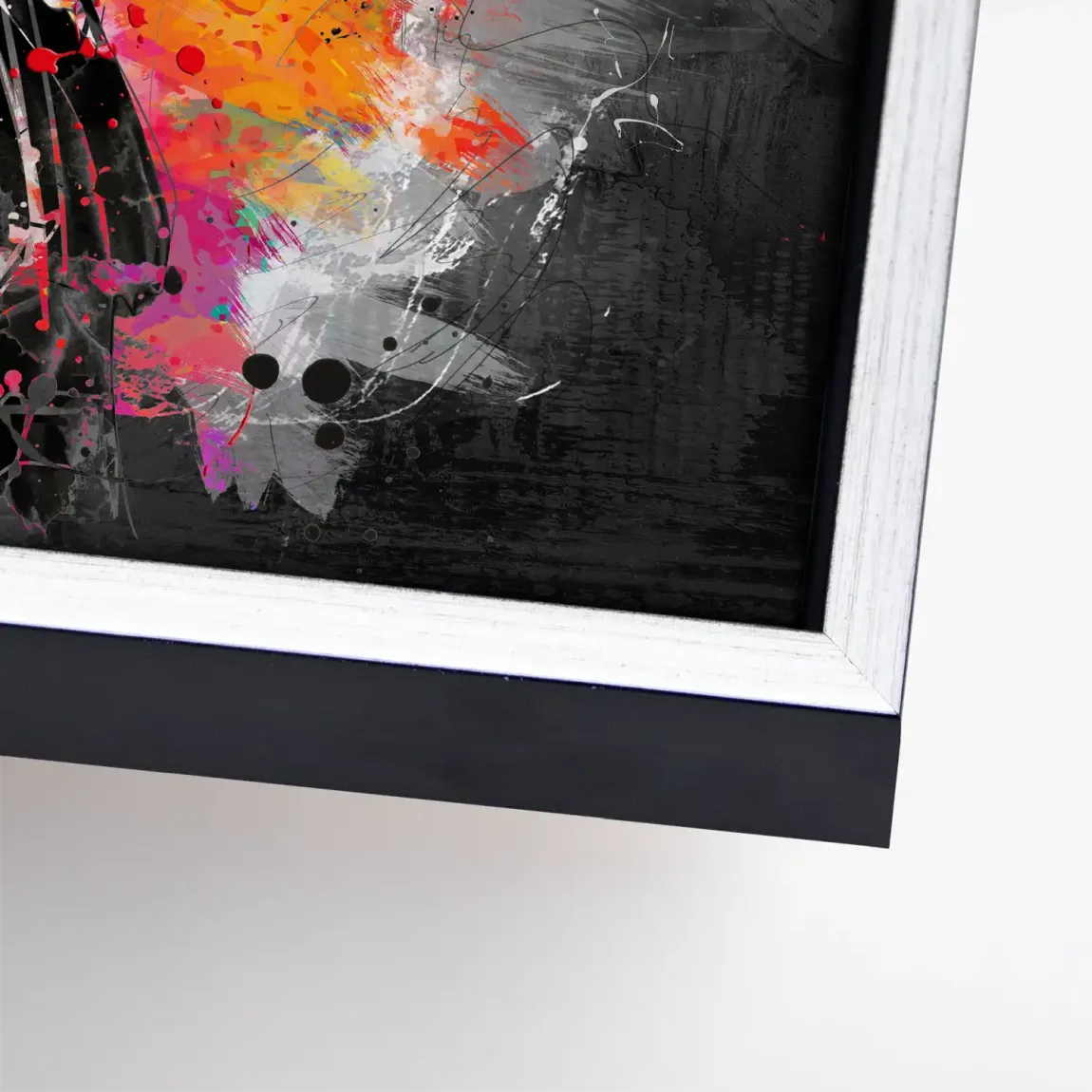 Jazzman Pop Style Leinwand Bild