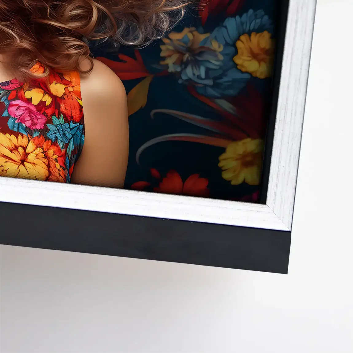 Boho Flower Soul Leinwand Bild