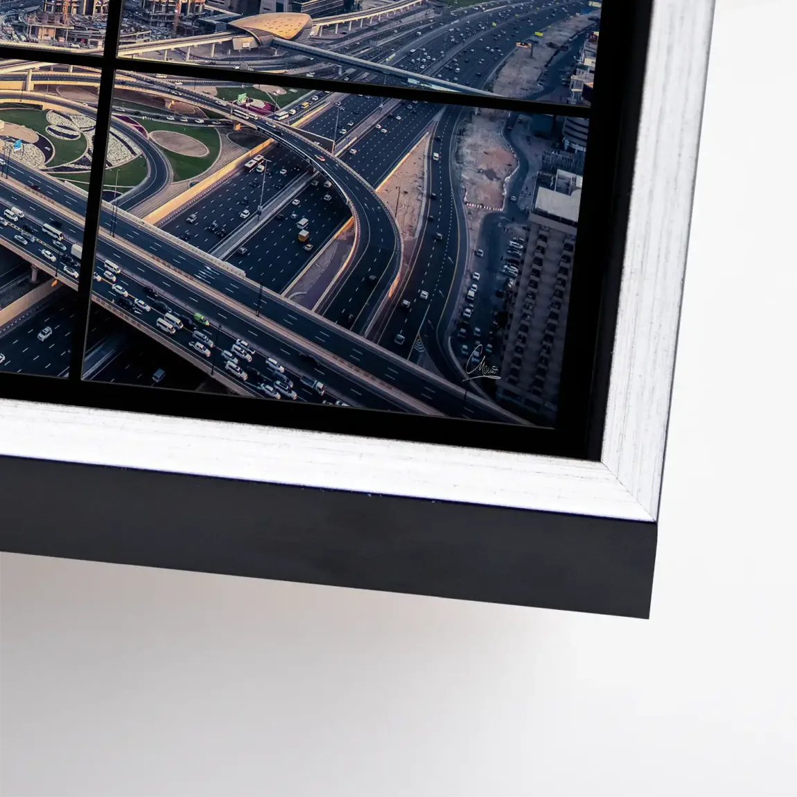 Skyline Dreams Dubai Leinwand Bild