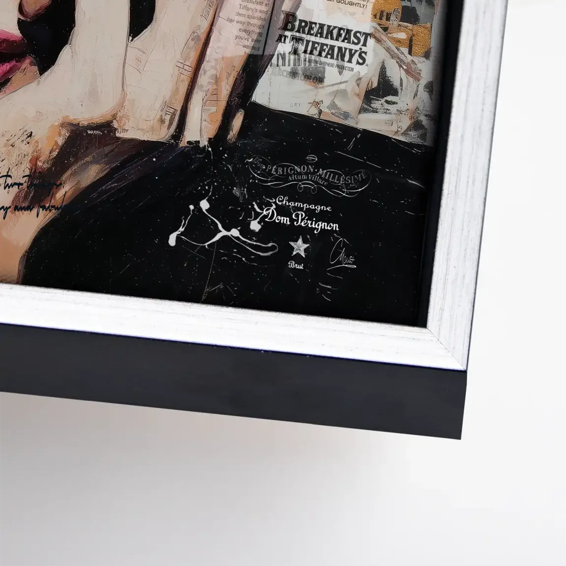 Audrey Pop Art Leinwand Bild