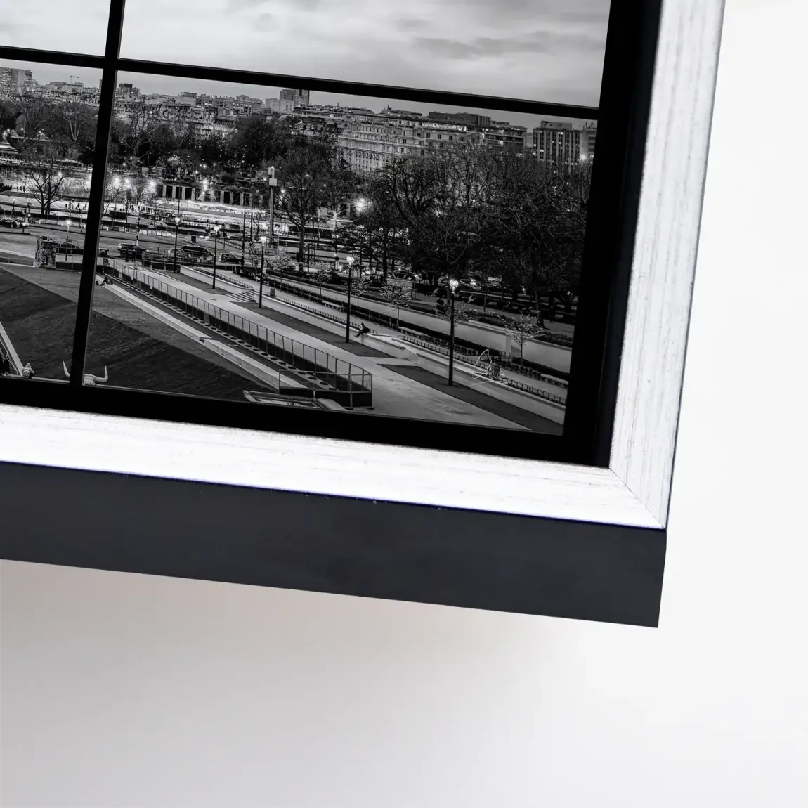 Paris Noir Leinwand Bild