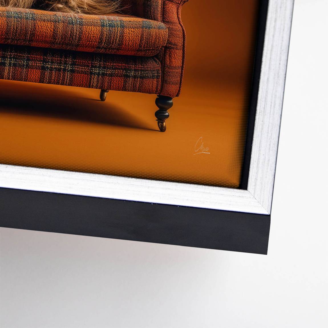 Highland Lounge Leinwand Bild