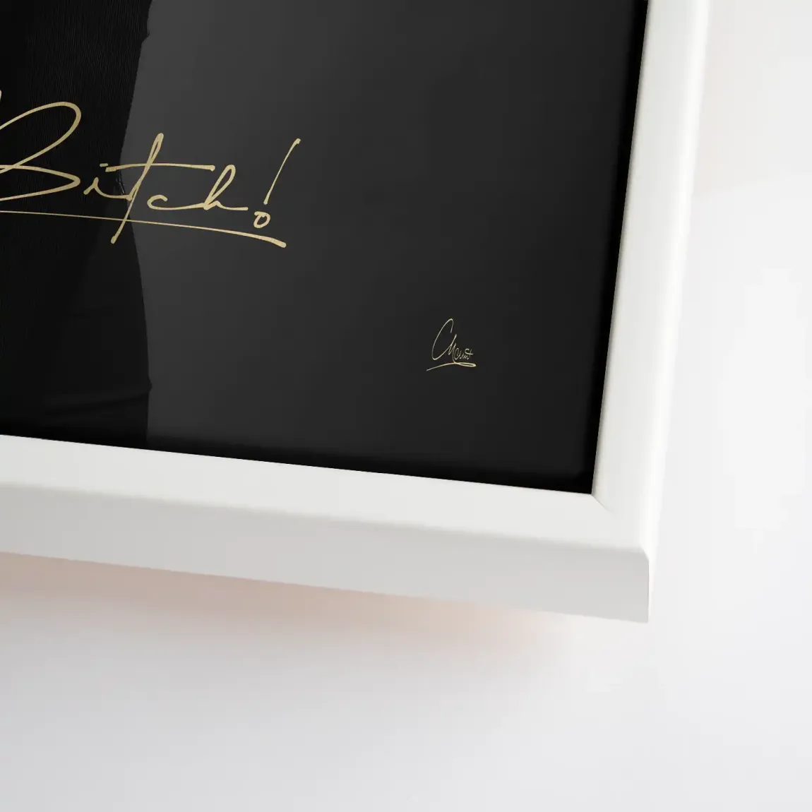 Monroe Life is a Bitch Leinwand Bild