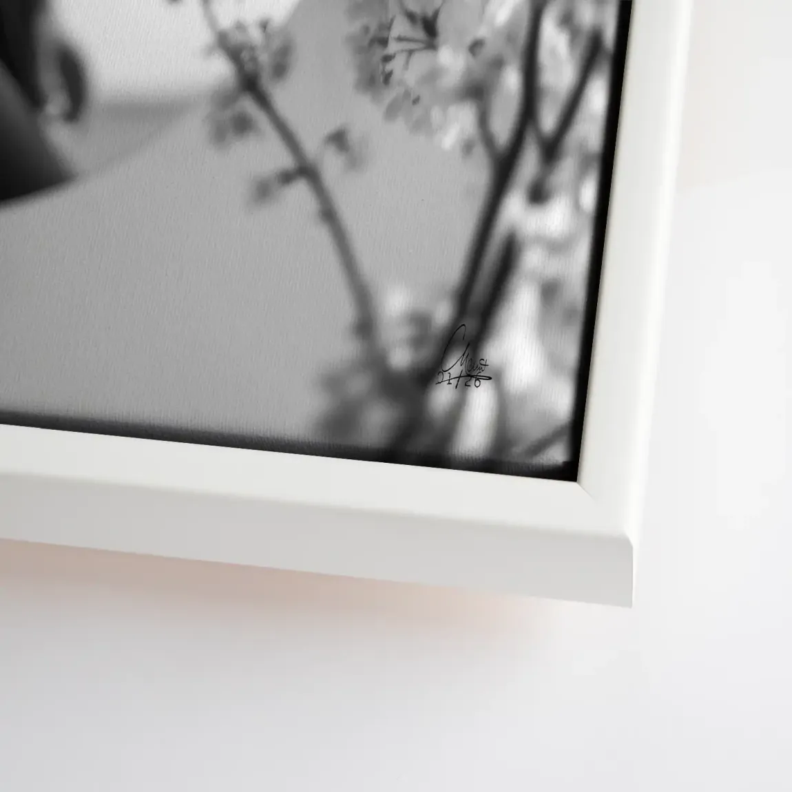 Silent Grace Leinwand Bild