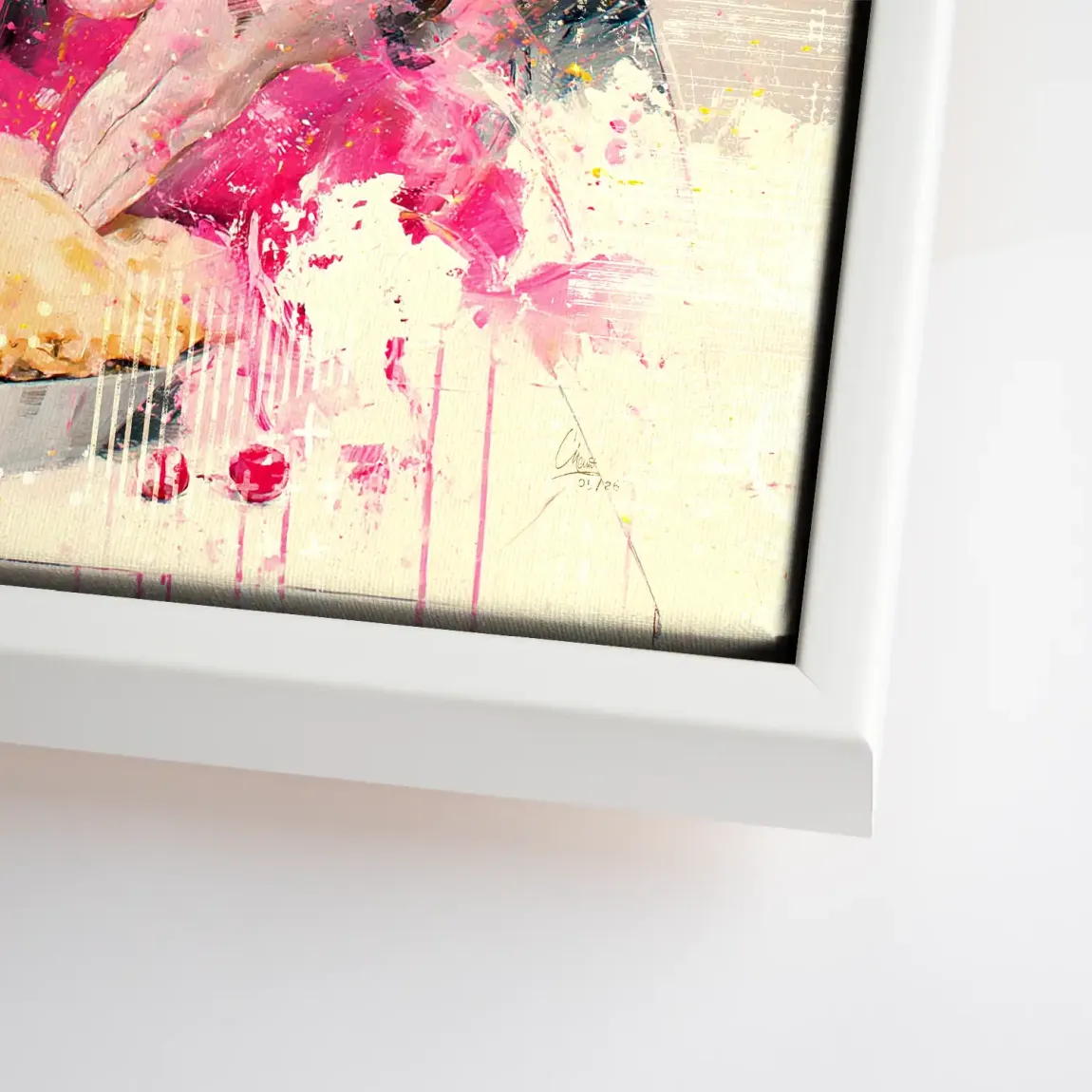 Audrey Marilyn Joy Leinwand Bild