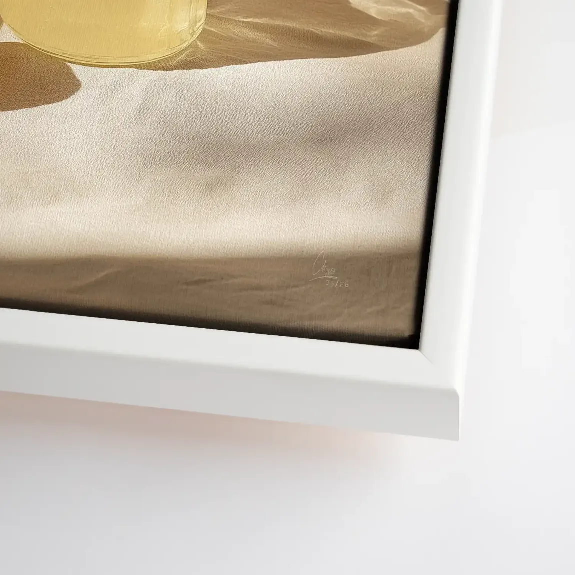 Zitronen Stillleben Leinwand Bild