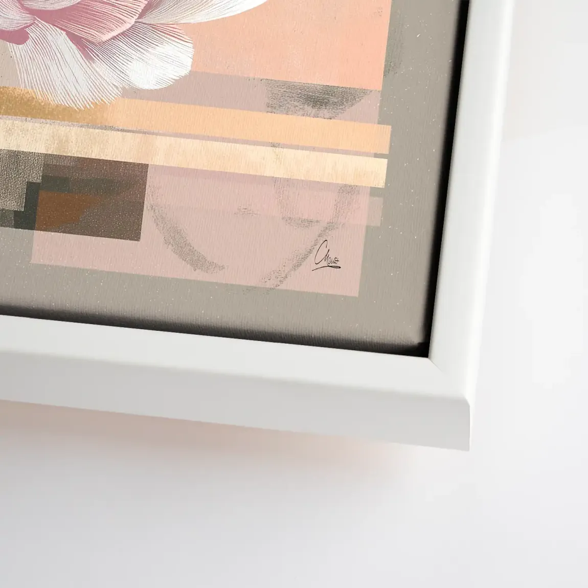 Soft Bloom Leinwand Bild