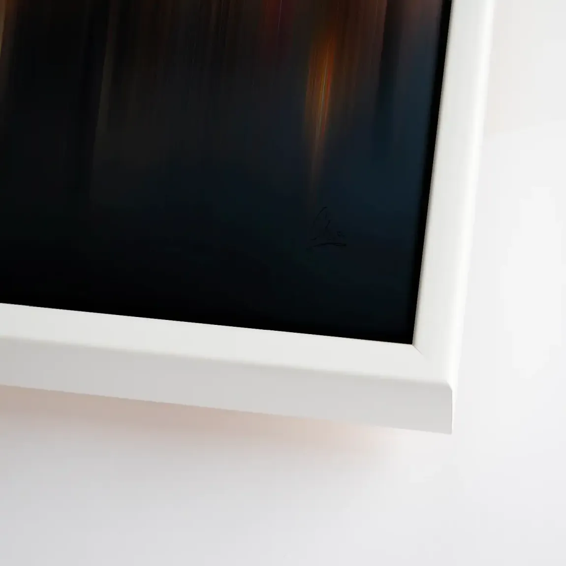 New York abstrakt Lights Leinwand Bild