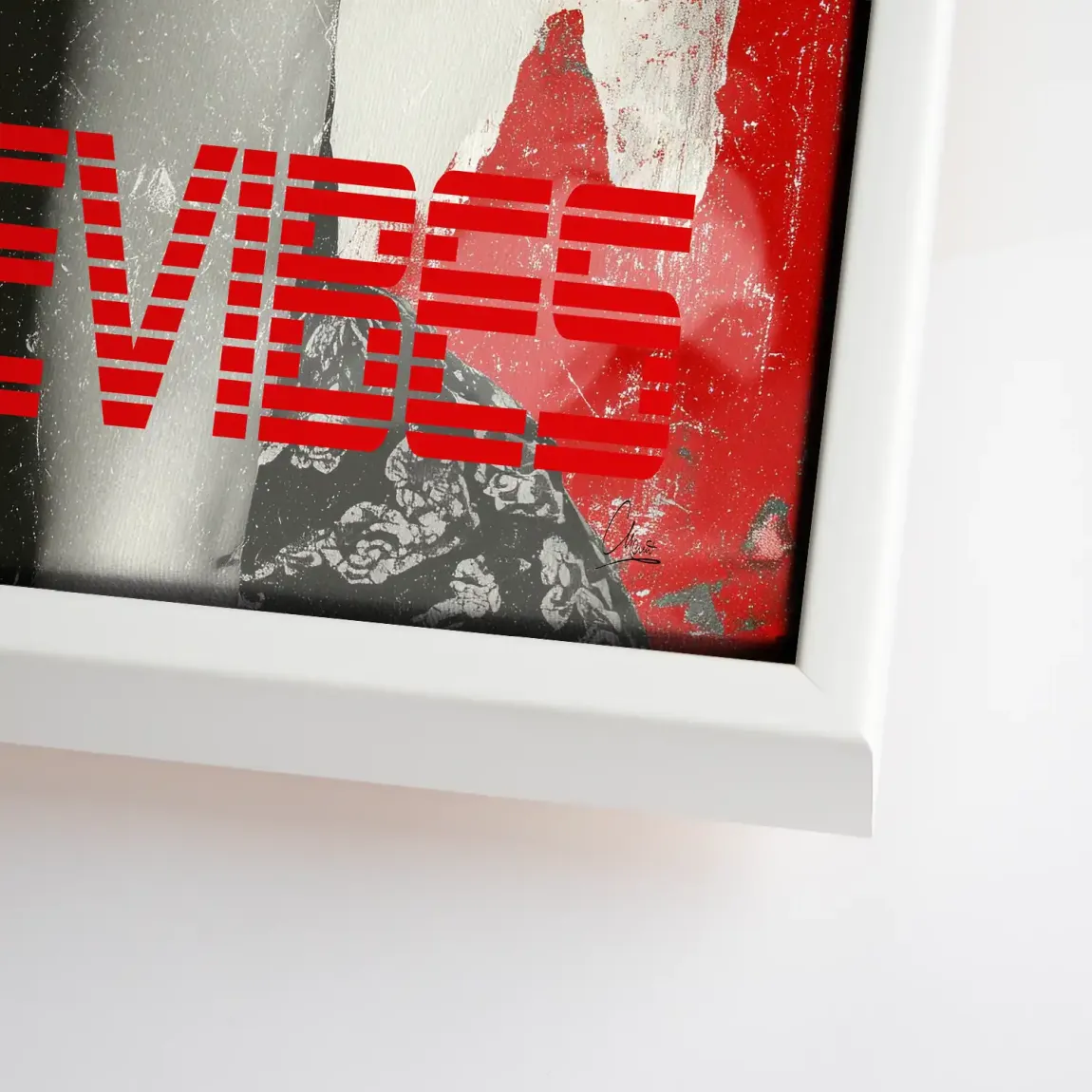 Hardcore Vibes Leinwand Bild