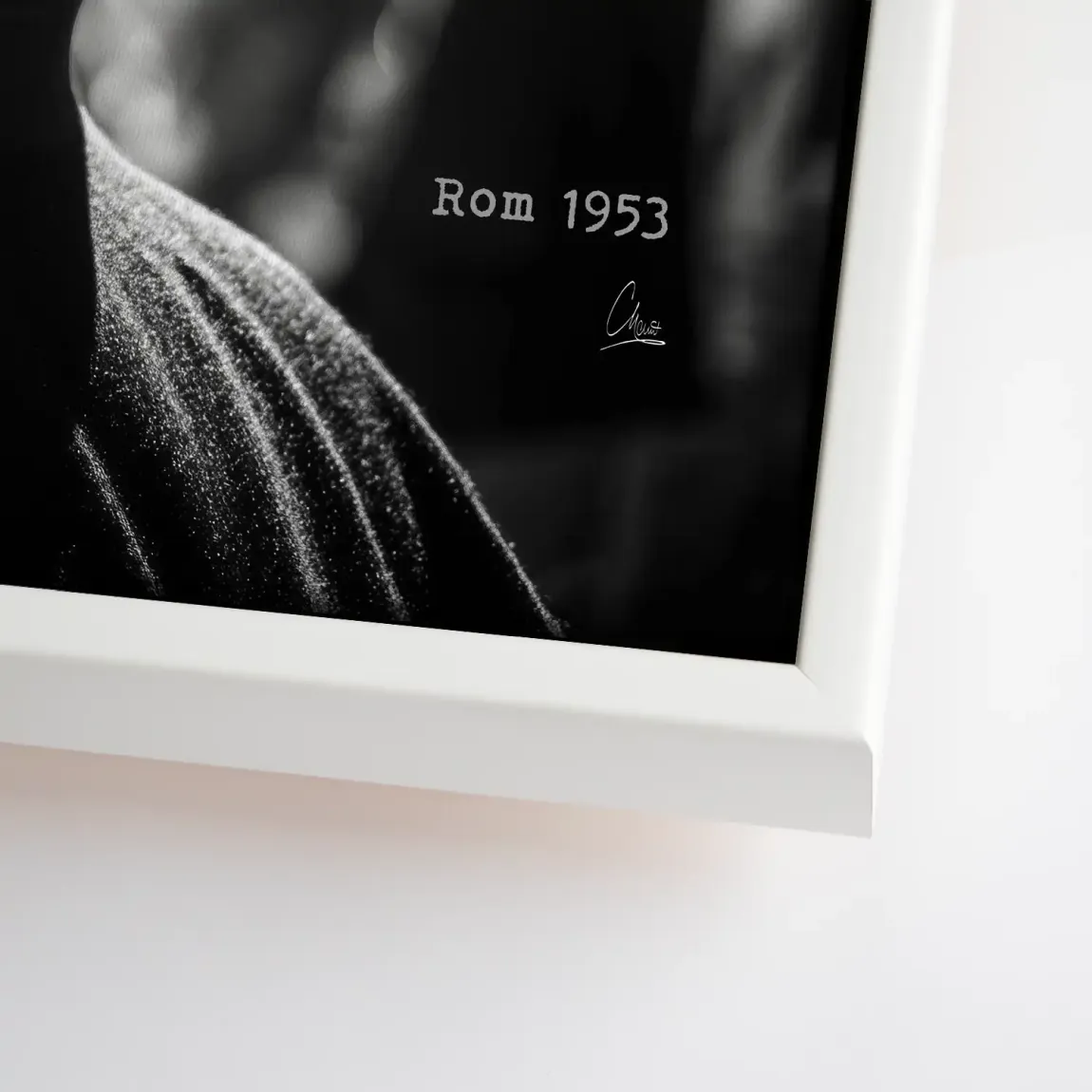 Audrey Hepburn Roma Leinwand Bild