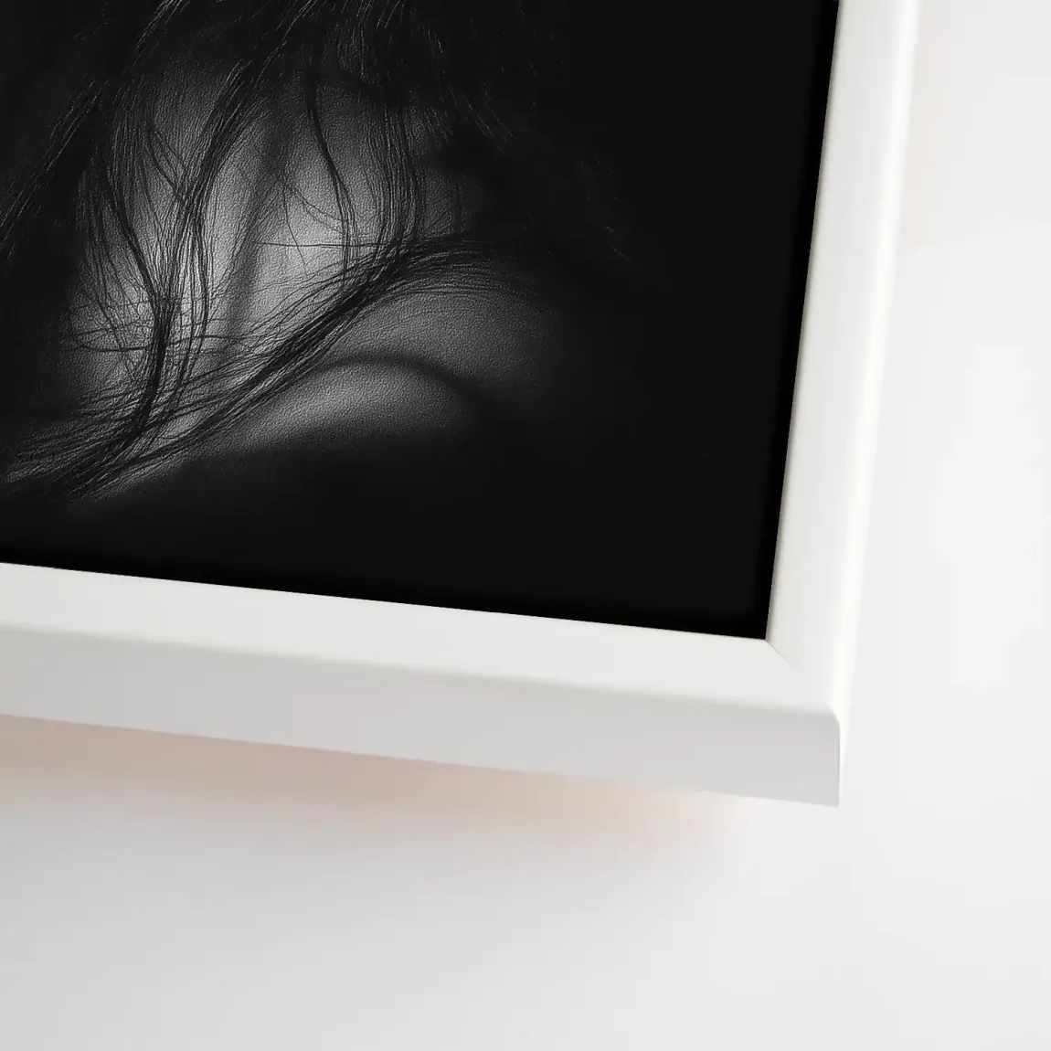 Asian Noir Portrait Leinwand Bild