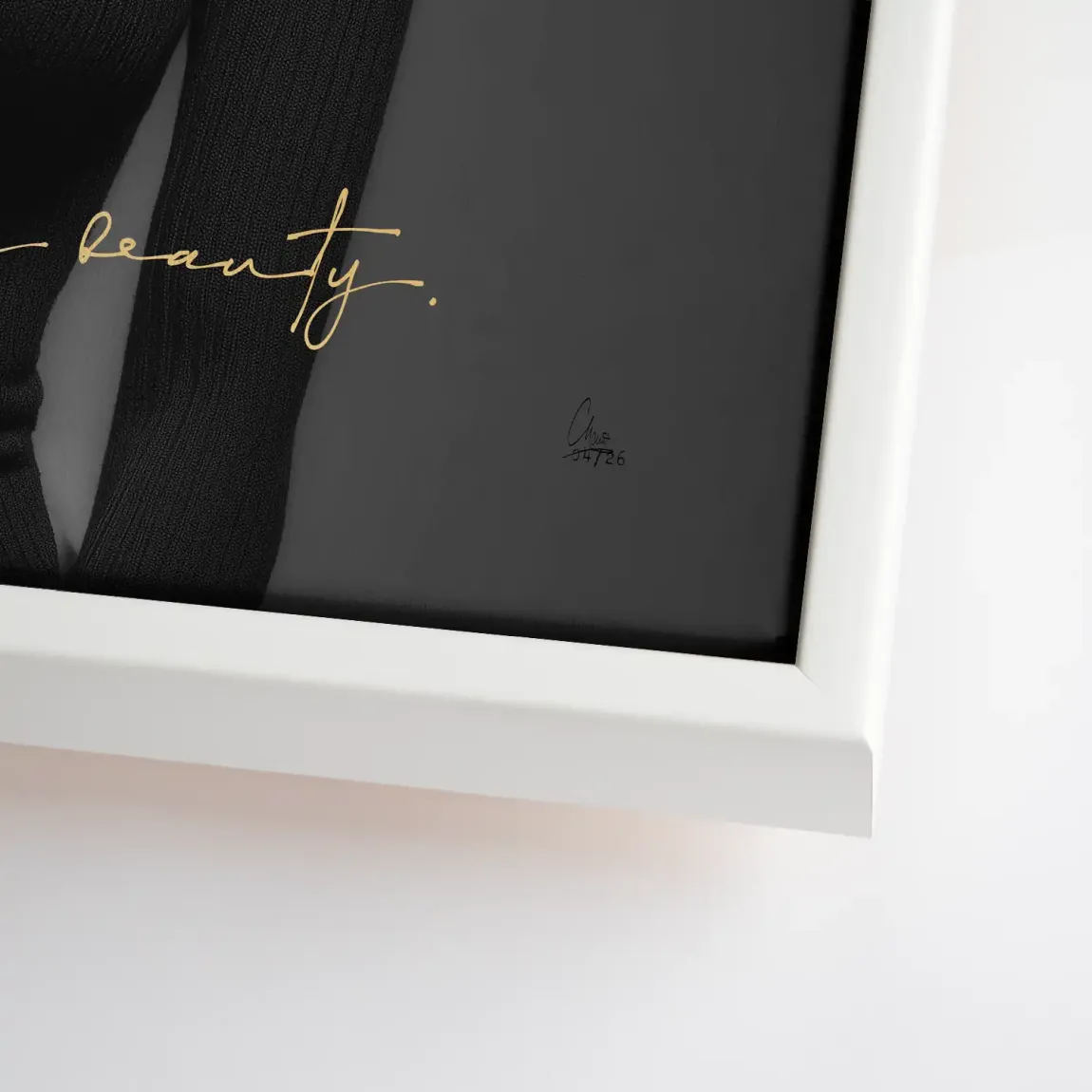 Marilyn Monroe Imperfection Leinwand Bild