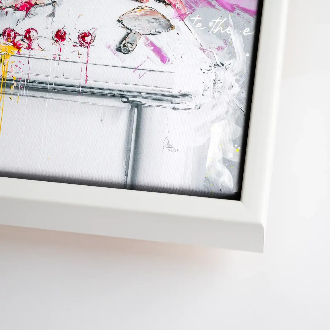 Audrey Marilyn Glam Leinwand Bild