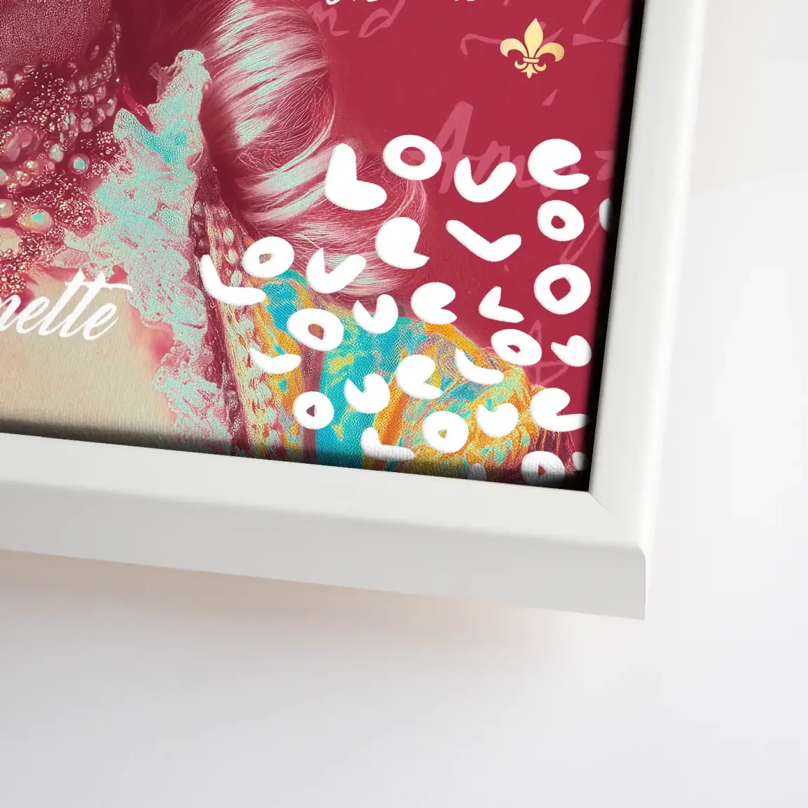 Marie Royal Pop Leinwand Bild