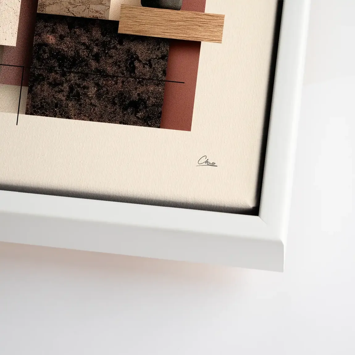 Urban Layers Elegance Leinwand Bild INGALERIE