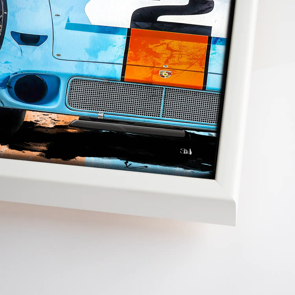 Steve Porsche 917 Leinwand Bild INGALERIE