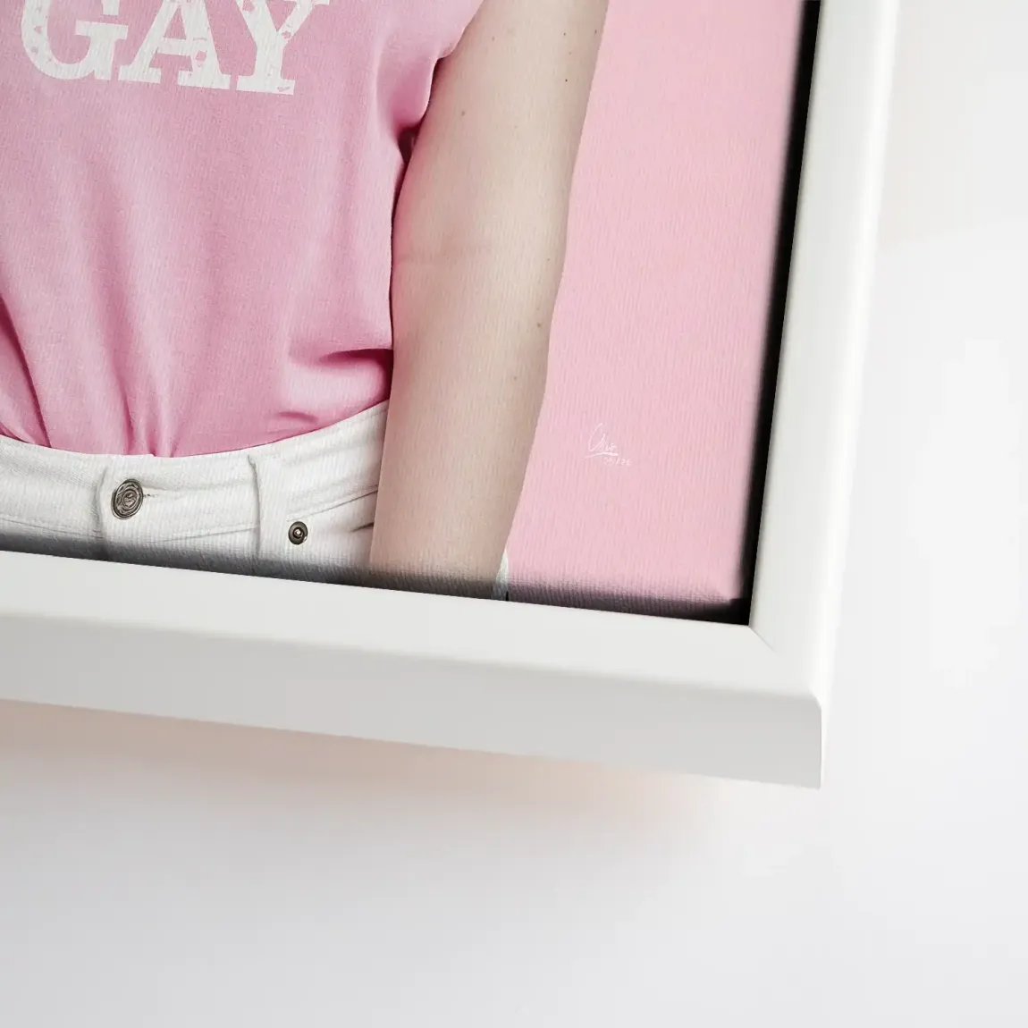 Marilyn Monroe Ken is Gay Leinwand Bild
