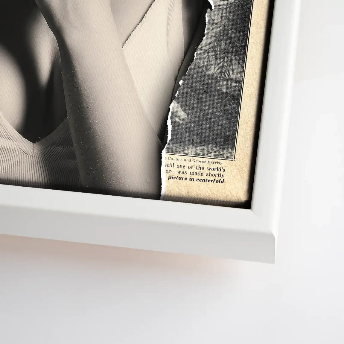 Marilyn Monroe News Leinwand Bild