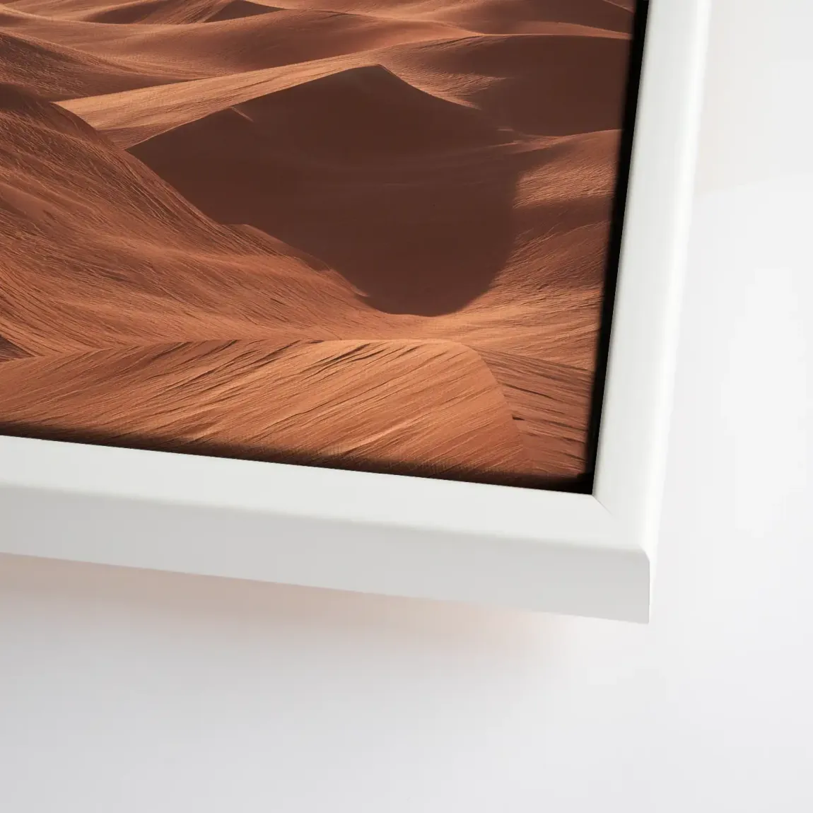 Goldene Wüste Leinwand Bild