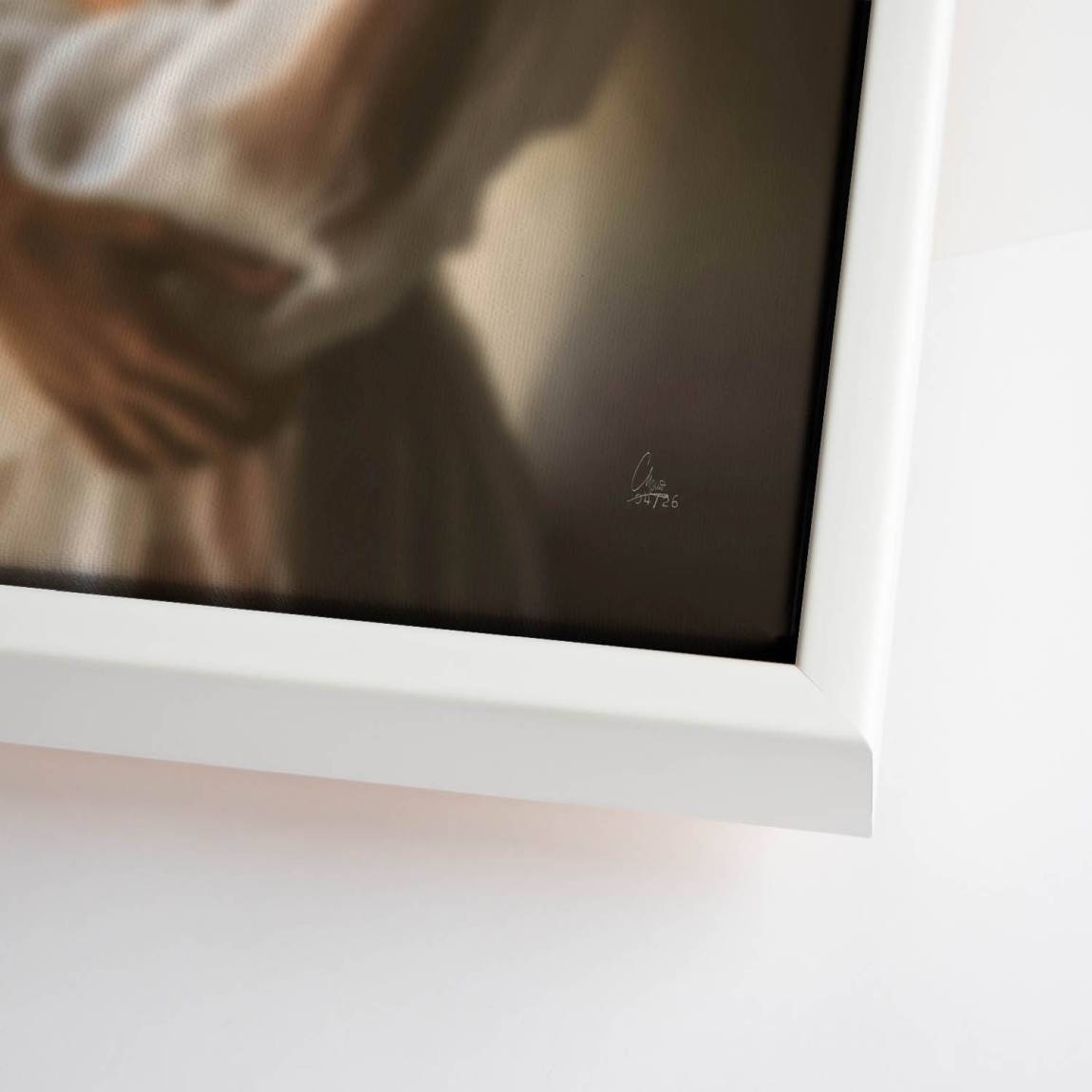 Sinnliche Frau Leinwand Bild