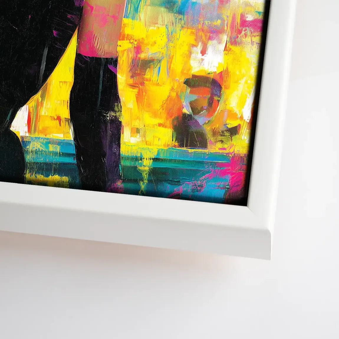 Audrey Hepburn Midnight Elegance Leinwand Bild