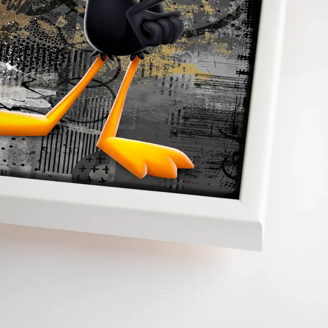 Tweety Duffy Champagner Leinwand Bild