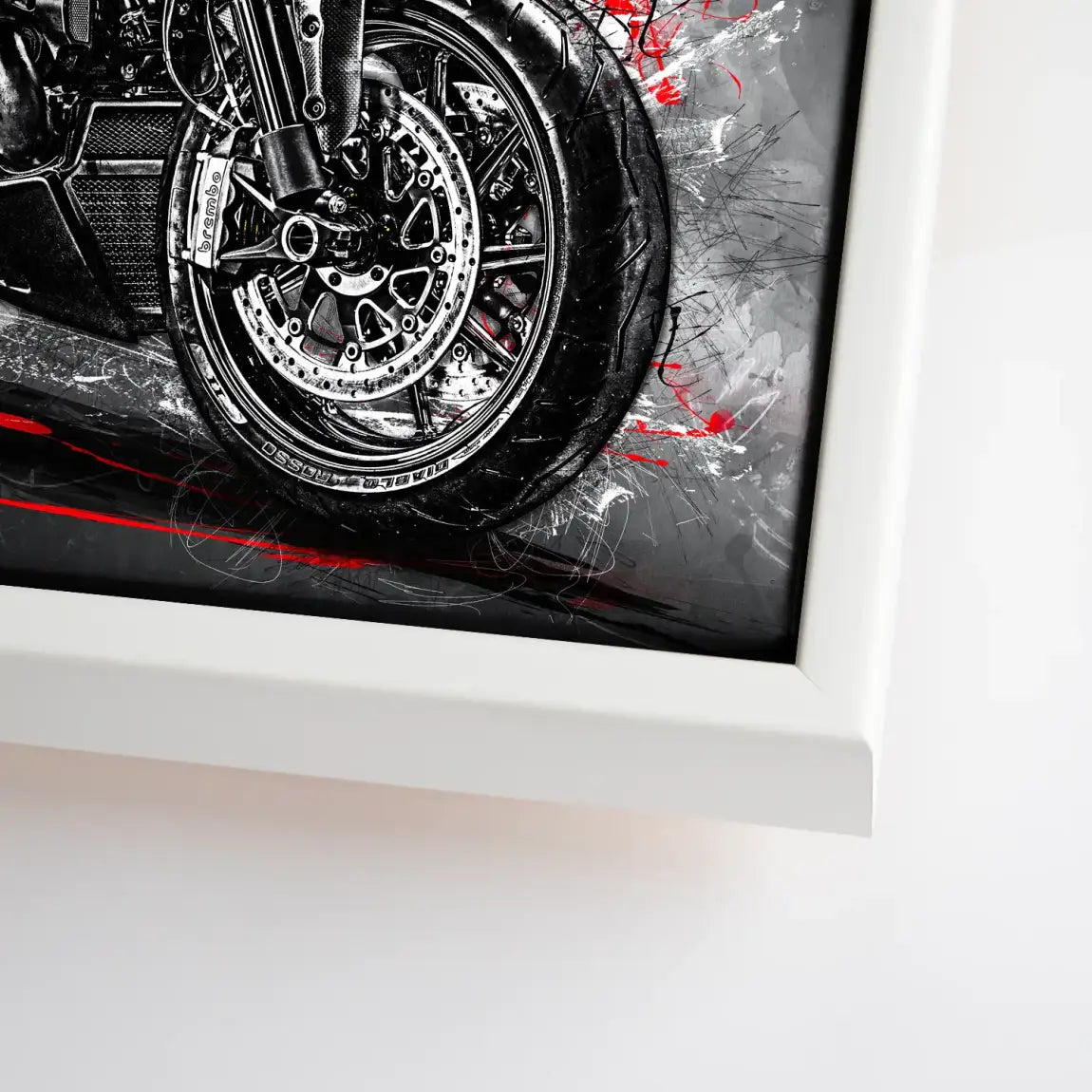 Ducati Diavel Nr.2 Leinwand Bild INGALERIE