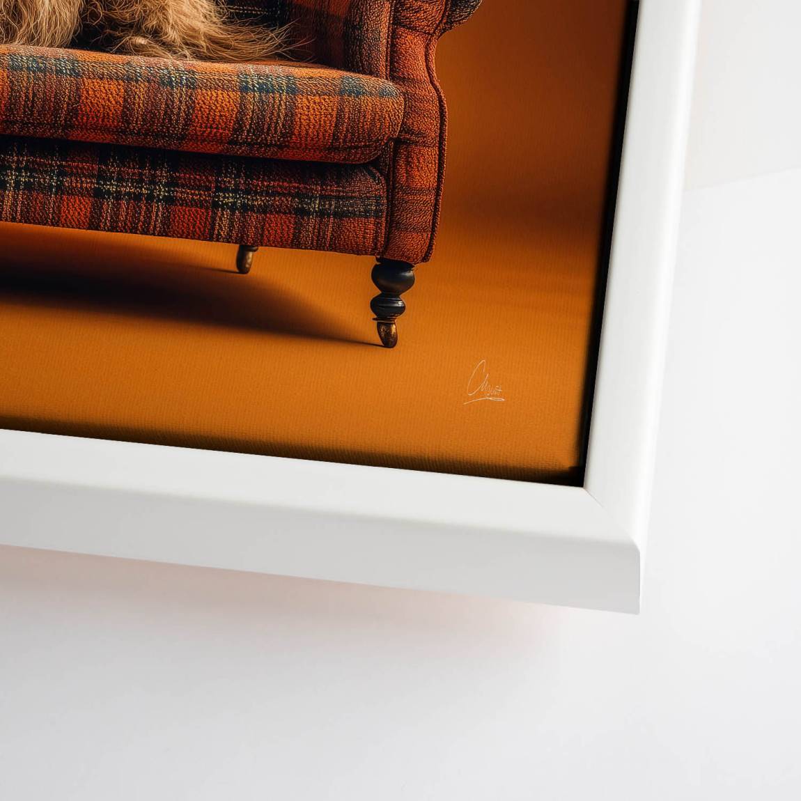 Highland Lounge Leinwand Bild