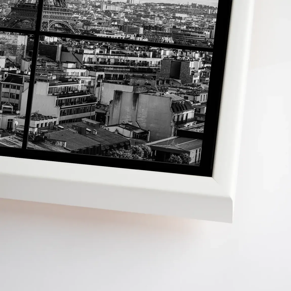 City View Paris Leinwand Bild