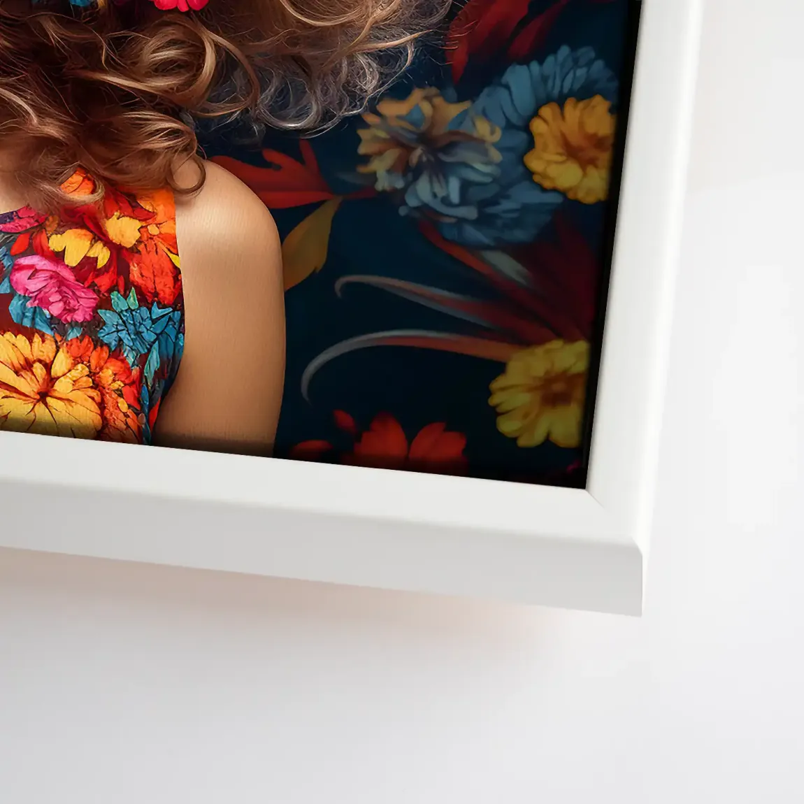 Boho Flower Soul Leinwand Bild