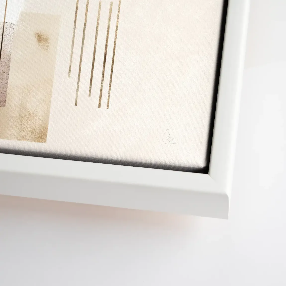 Silent Balance Leinwand Bild