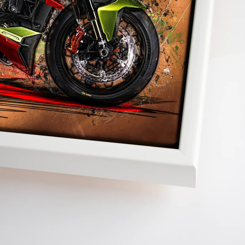 Ducati Streetfighter Lambo Leinwand Bild INGALERIE