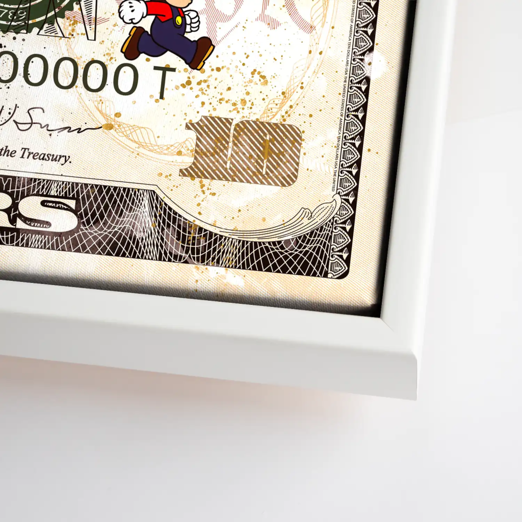 Tweety und Sylvester Dollar Leinwand Bild INGALERIE