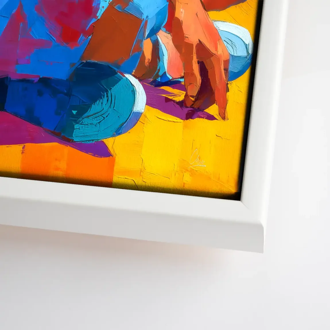 Feel the Sound Leinwand Bild