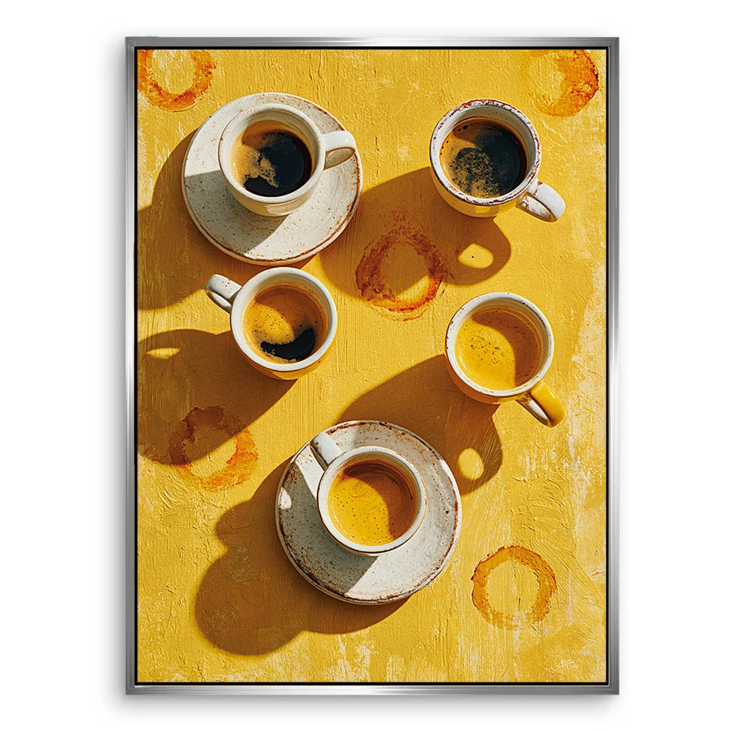 Espresso Atelier Leinwand Bild