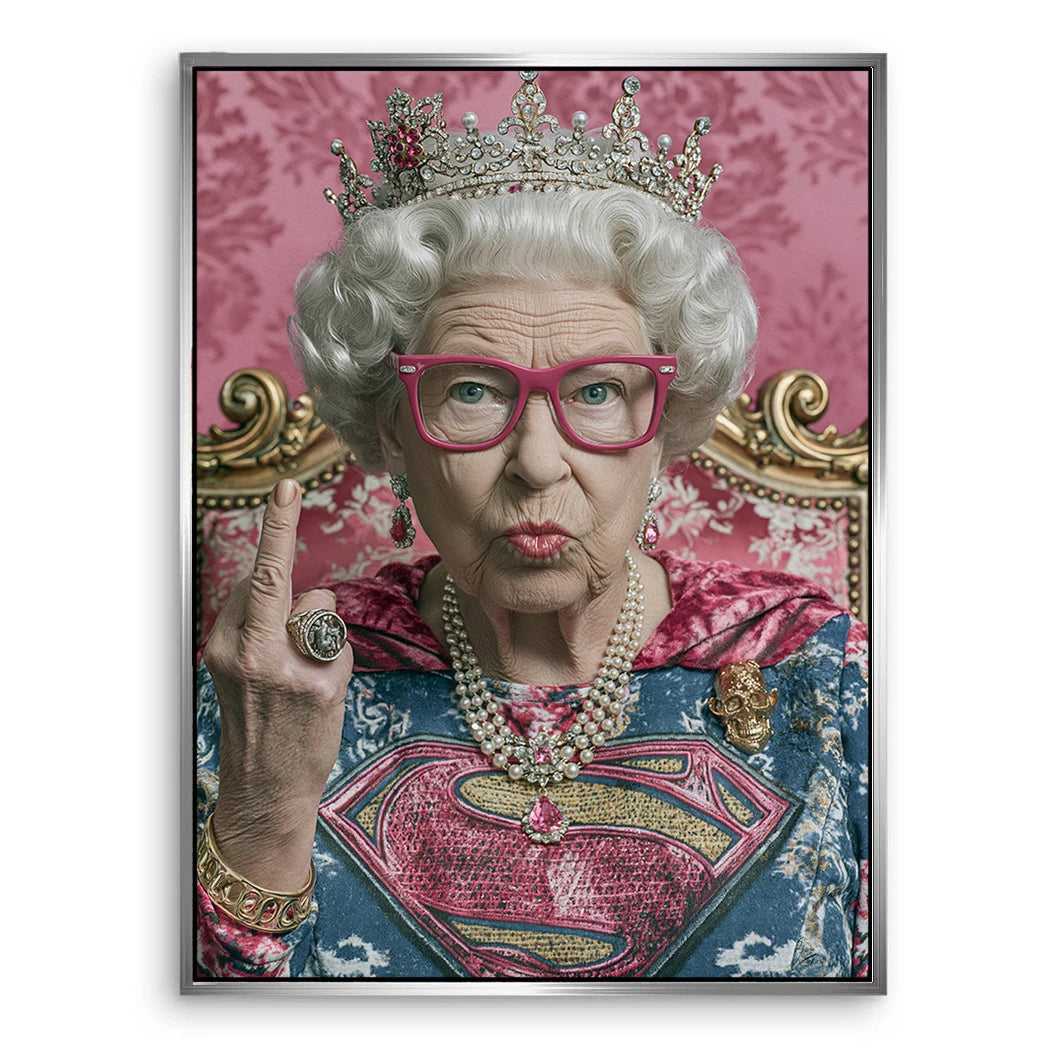 Queen Royale Leinwand Bild