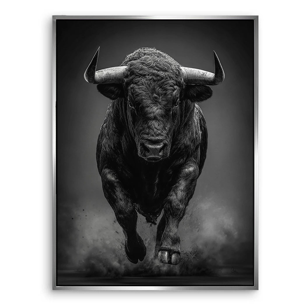 Stier Prestige Leinwand Bild