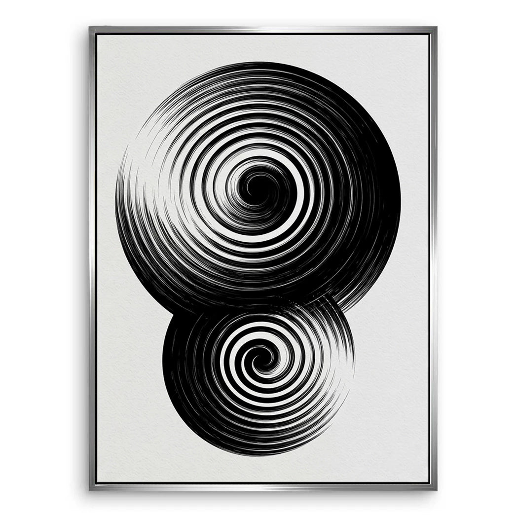 Spiral Harmonie Leinwand Bild