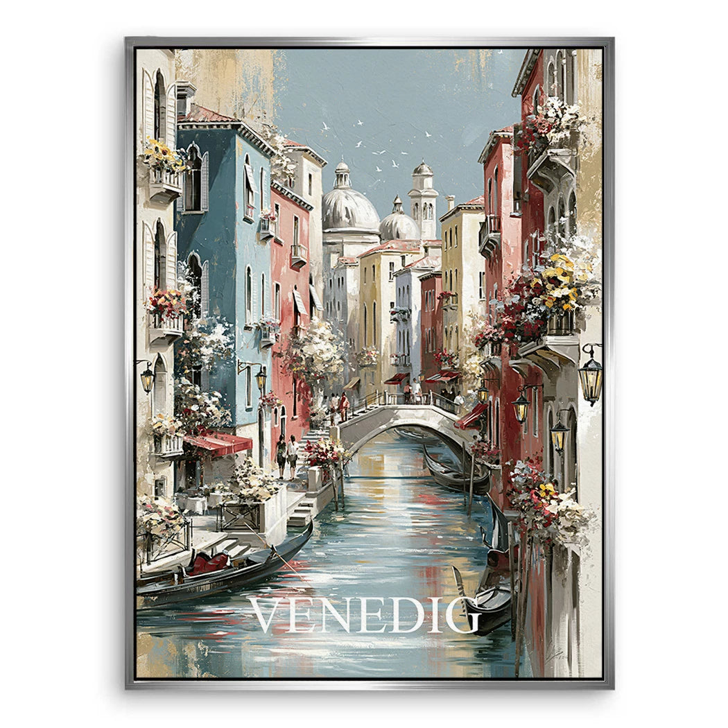 Venedig Serenata Leinwand Bild