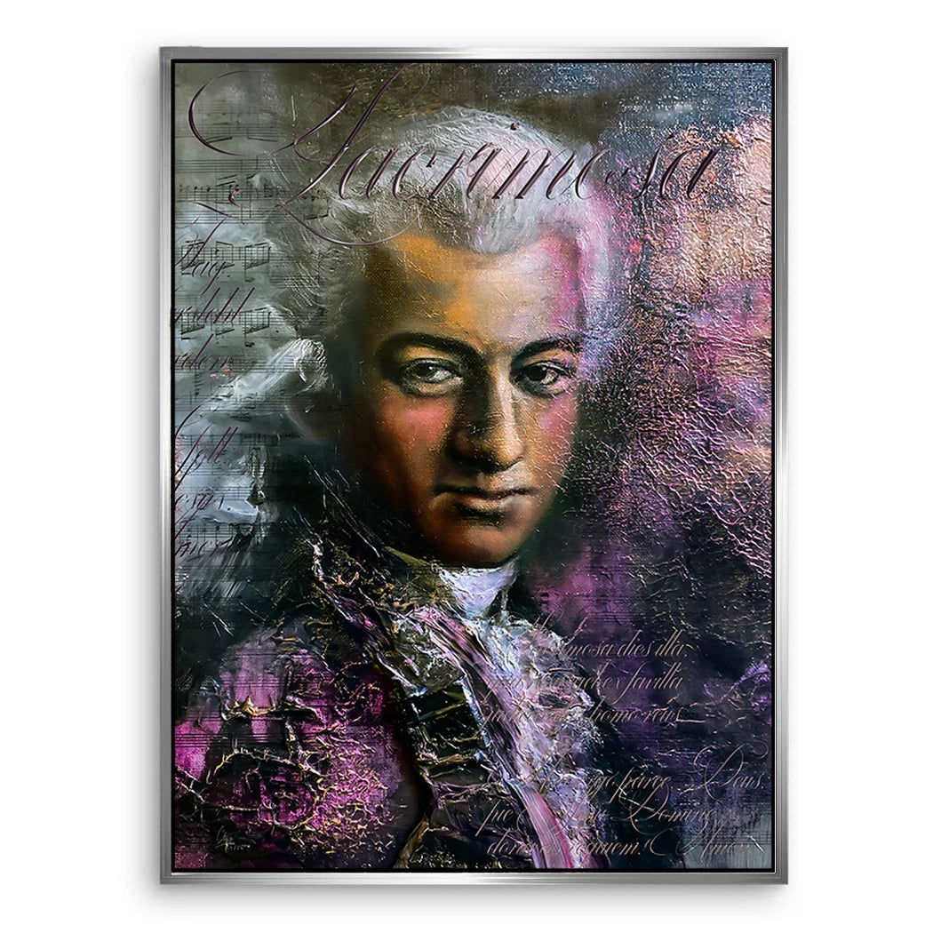 Mozart Opus Leinwand Bild