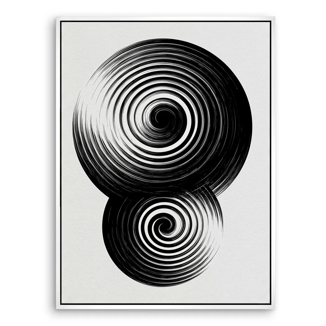 Spiral Harmonie Leinwand Bild