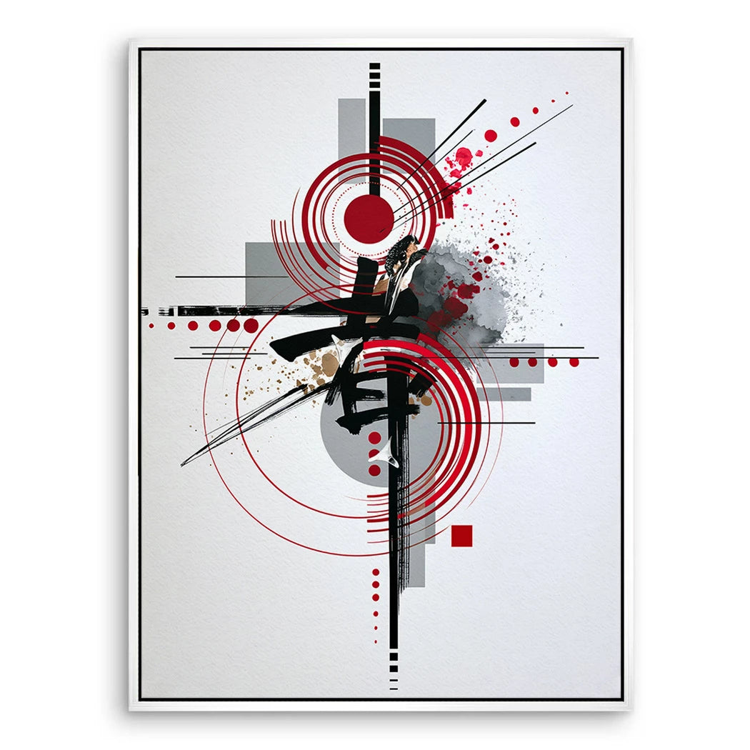 Zen Geometrie Leinwand Bild