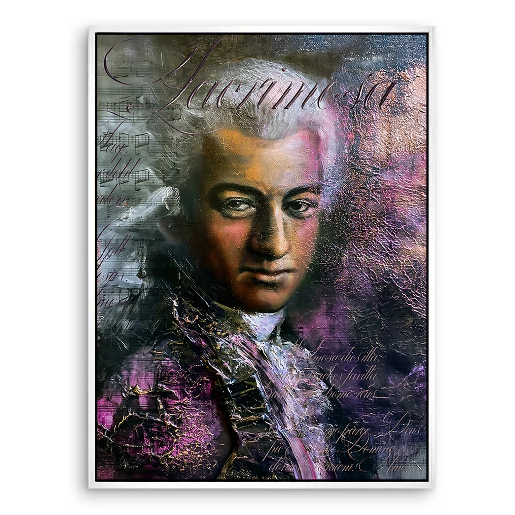 Mozart Opus Leinwand Bild