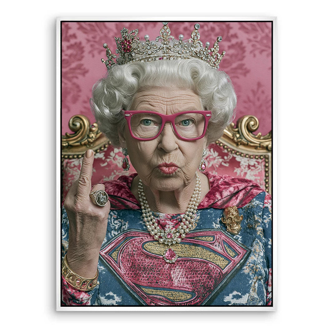 Queen Royale Leinwand Bild