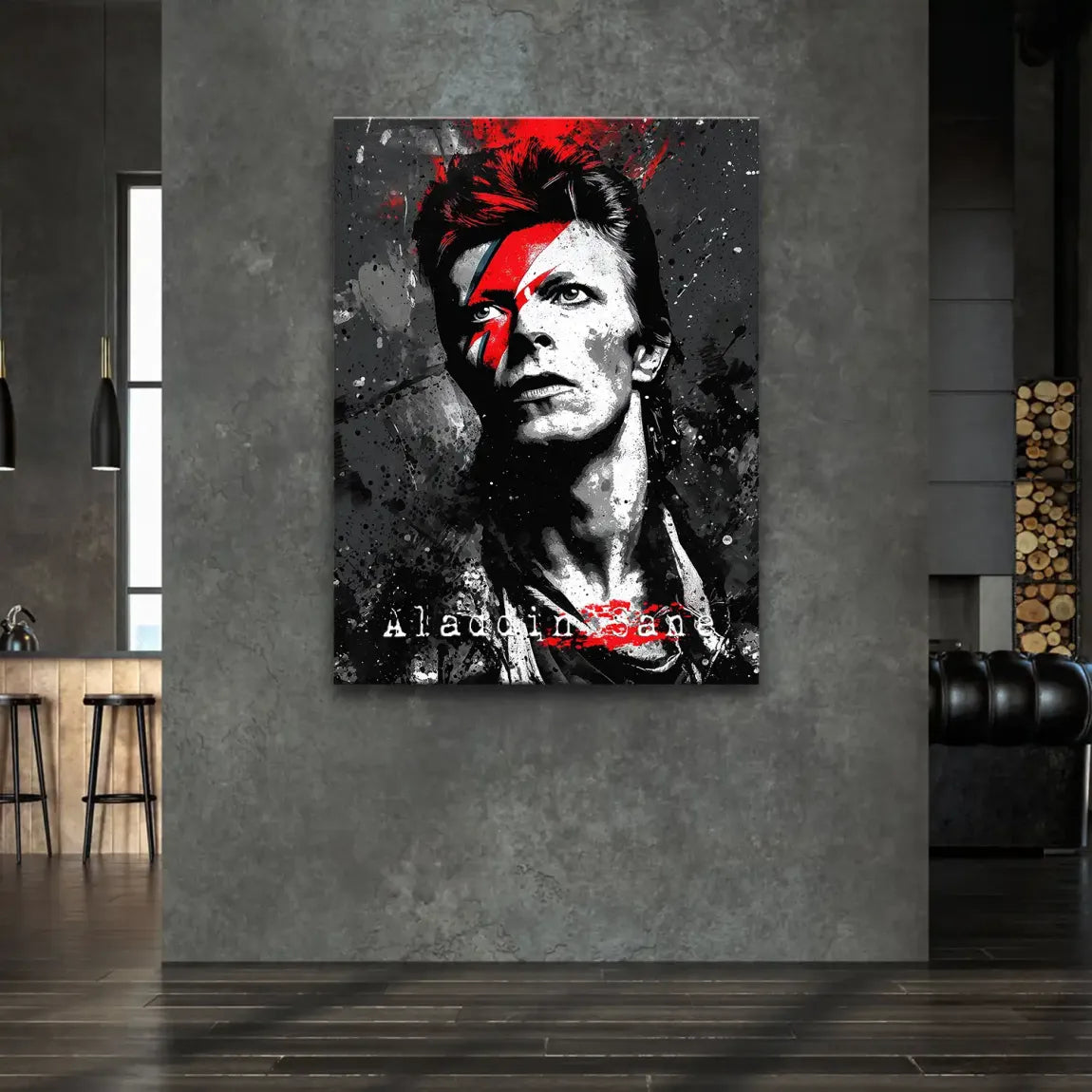 David Bowie Starlight Leinwand Bild
