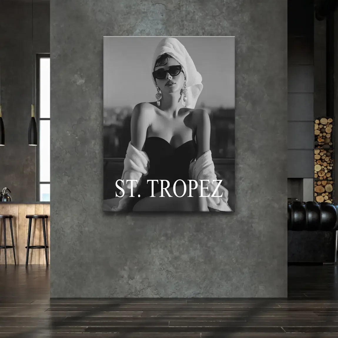 St. Tropez Glam Leinwand Bild
