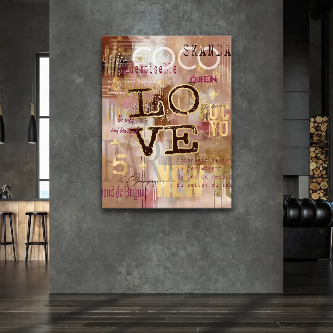 Coco Love Leinwand Bild