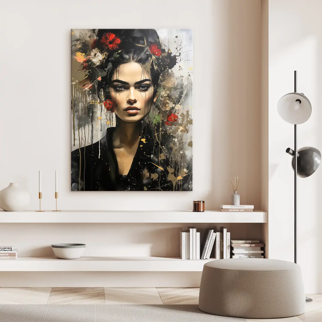 Frida Abstrakt Art Leinwand Bild INGALERIE